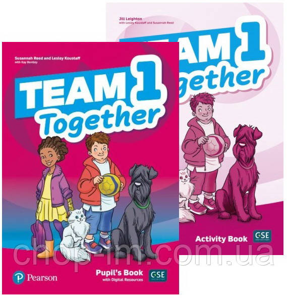 Комплект Team Together 1 Pupil's Book + Activity Book (Учебник + зошит) Pearson