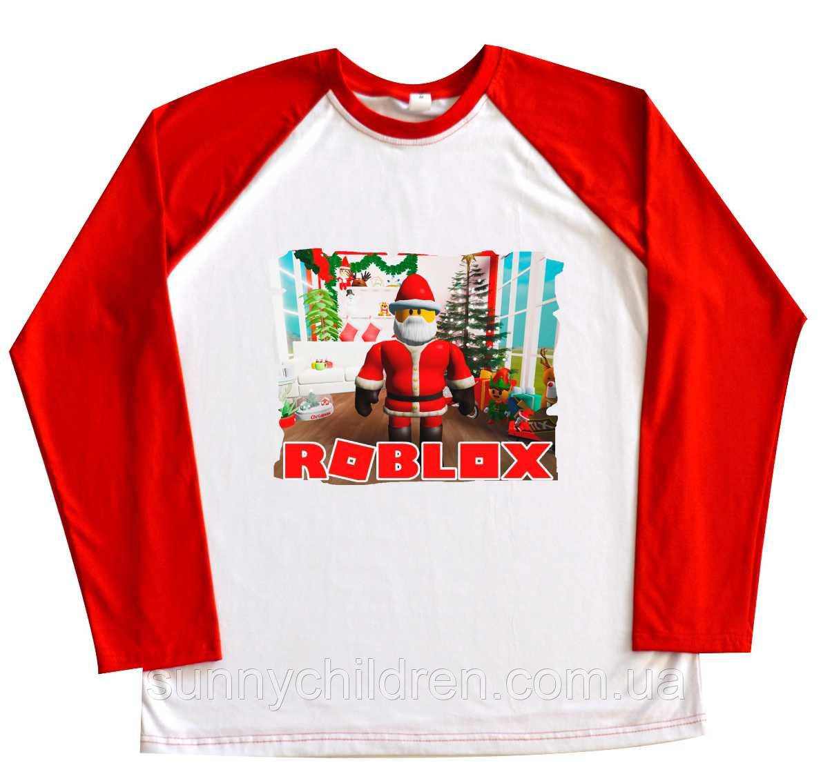 Лонгслив "Роблокс Новий рік"  128-134 / Одяг Roblox