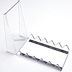 Пластикова підставка під товар 80х120мм, задня опора з магнітною основою, матеріал ПЕТ, фото 3