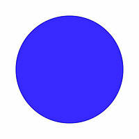 Маркувальна самоклеюча наліпка (етикетка, стікер) "Синій кружок" (в асортименті). D=30мм