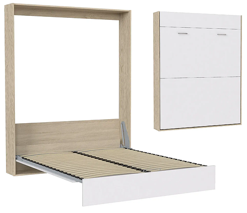 Ліжко-трансформер Mitra 160*200 см Дуб сонома/Німфея альба ТМ ARTinHEAD, фото 1