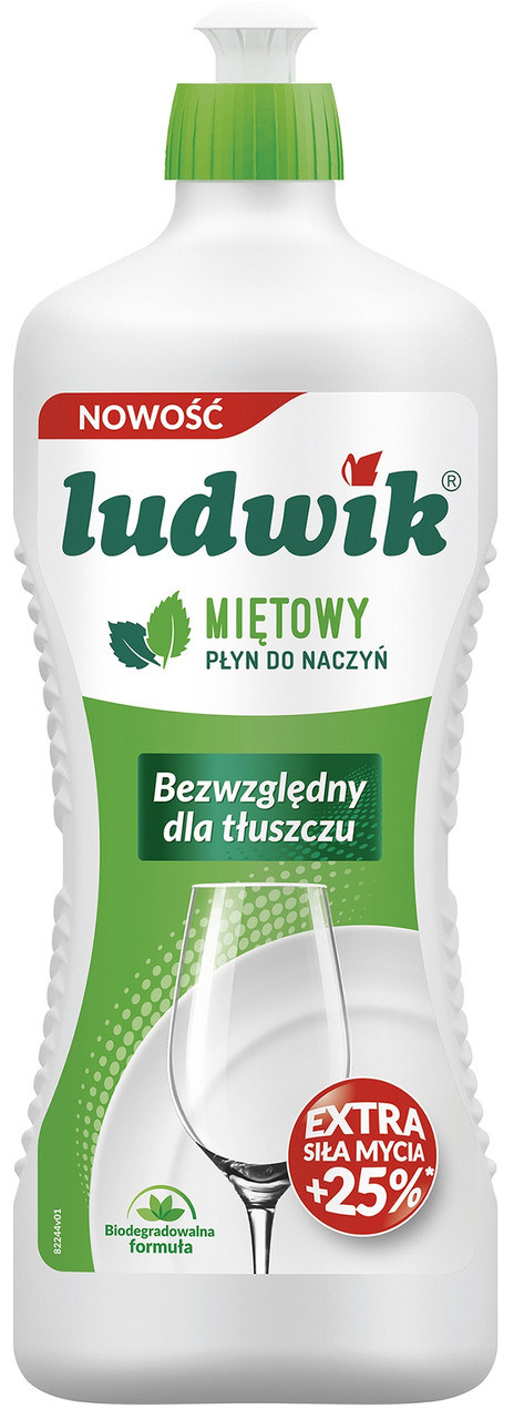 Засіб для миття посуду Ludwik "М'ята" (900г.)