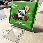 Пластикова підставка під товар 80х120мм, задня опора з магнітною основою, матеріал ПЕТ, фото 4