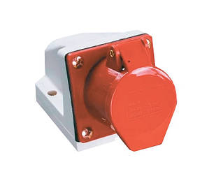 Розетка 124 стаціонарна 3Р+PЕ 32А 380В IP44 TNSy