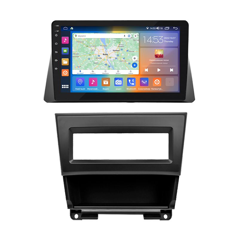 Штатна магнітола Lesko для Honda Crosstour I 2009-2012 IPS 10" 4/64Gb CarPlay 4G Wi-Fi GPS Prime Кростур 1 шт., фото 1
