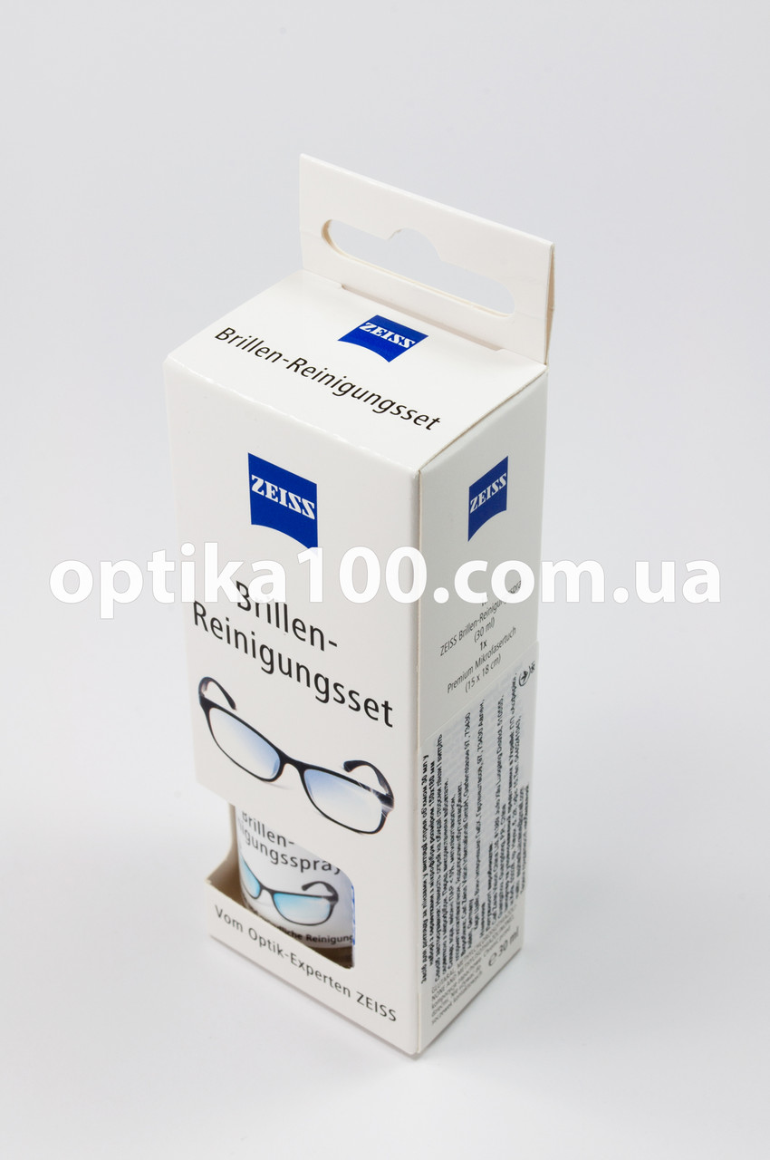 Спрей Zeiss + серветка Zeiss. Набір для окулярів й оптики — купить