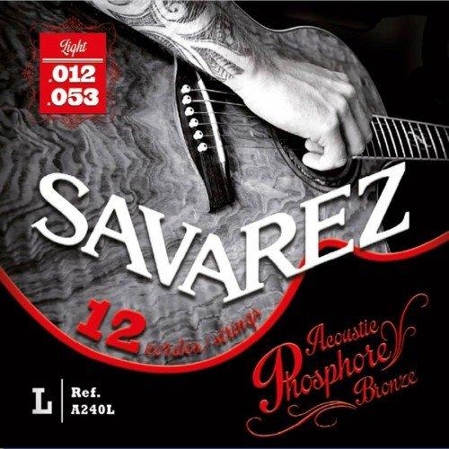 Струни для акустичної гітари Savarez Acoustic Phosphor Bronze A240L .012-.053, фото 1