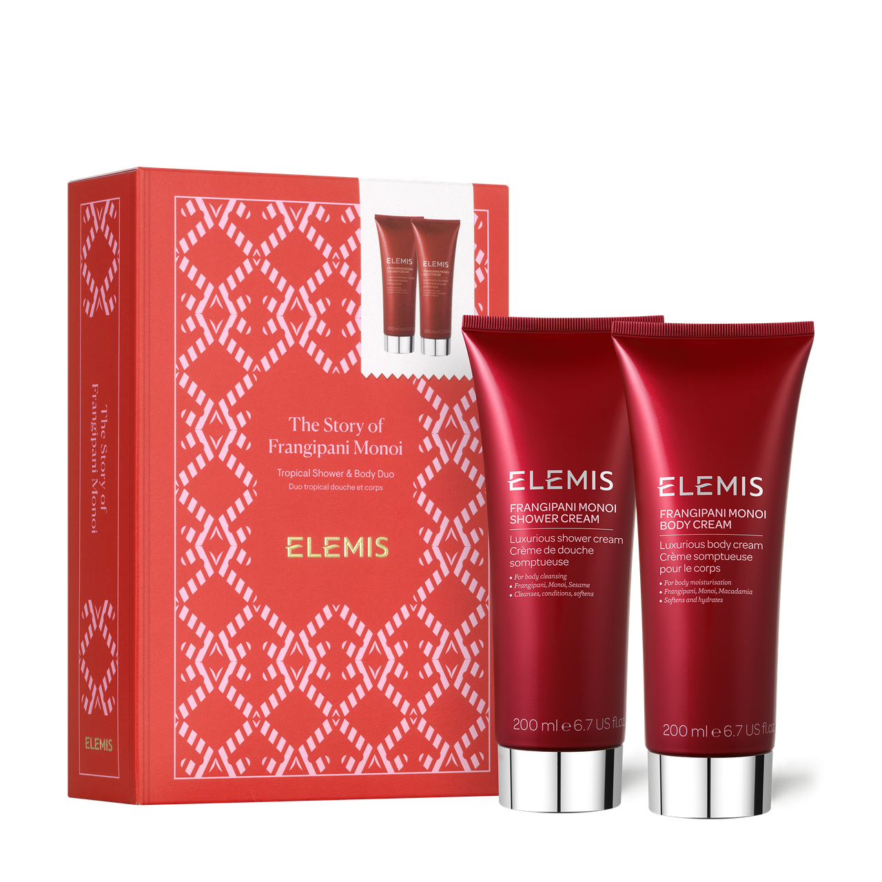 Женский Набор для Душа и Ванны ELEMIS Изысканный Тропический Франжипани ...