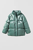 Zara куртка зима с переливом 140
