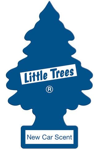 Ароматизатор автомобільний "Ялинка" Little Trees, Новий автомобіль, фото 1