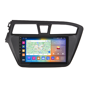 Штатна магнітола 9" Lesko для Hyundai i20 II 2014-2018 4/64Gb CarPlay 4G Wi-Fi GPS Prime Хюндай, фото 1