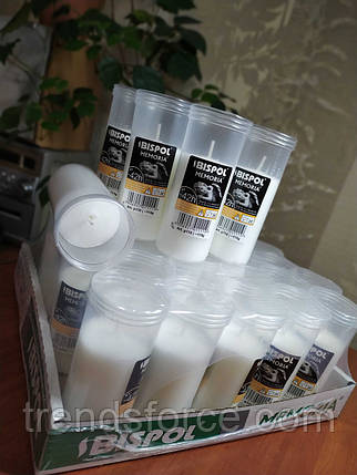 Свічка парафінова Bispol 42 години 12.5х5х5 см 205701, фото 2