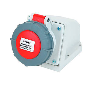 Розетка 1142 стационарная 3Р+PЕ 16А 380В IP67 TNSy