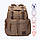 Рюкзак чоловічий Augur міський вінтажний хакі арт.00094, фото 10