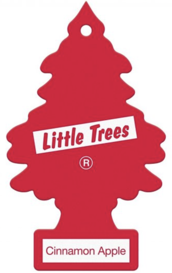 Ароматизатор автомобільний "Ялинка" Little Trees, Яблуко з корицею, фото 1