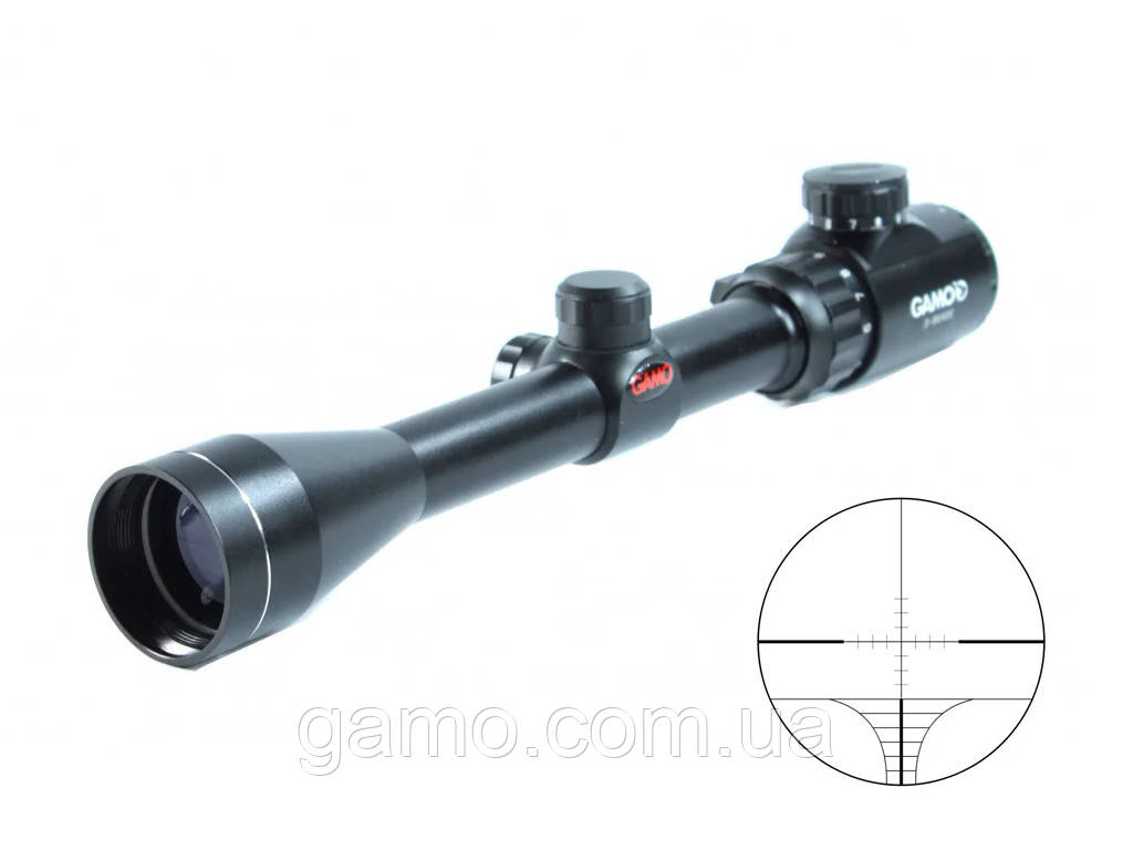 Оптичний приціл Gamo 3-9x40EG з підсвічуванням