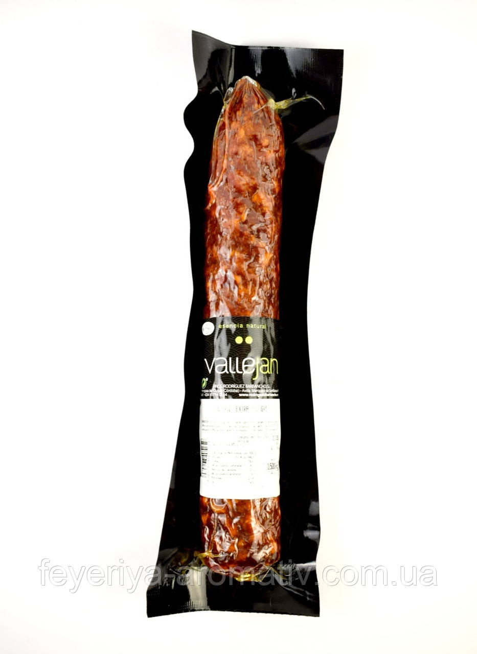 Ковбаса чорізо Vallejan Extra Chorizo 500г Іспанія