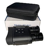 Прилад нічного бачення бінокль Night Vision NV400B 8139 Чорний, фото 8