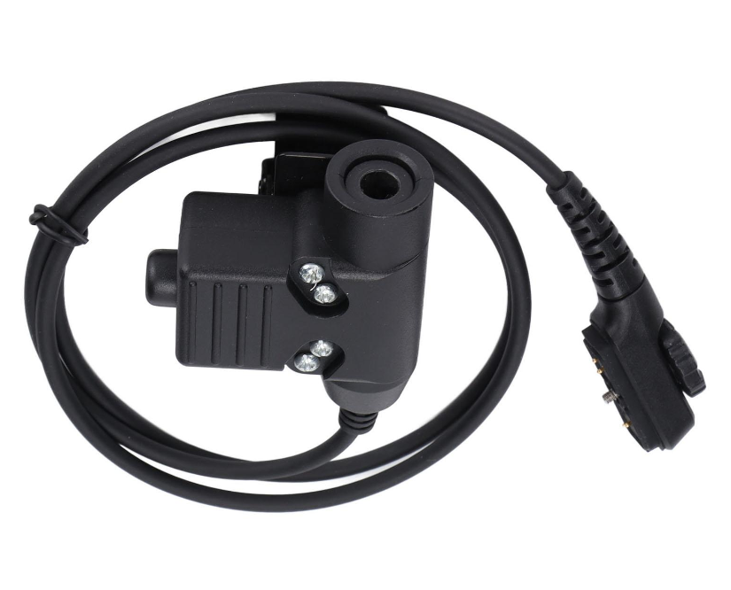 Адаптер-тангенти PTT U94 Military Adapter для рації Hytera PD782 PD785 PD705 PD700G PD780 PD780G PD790Ex