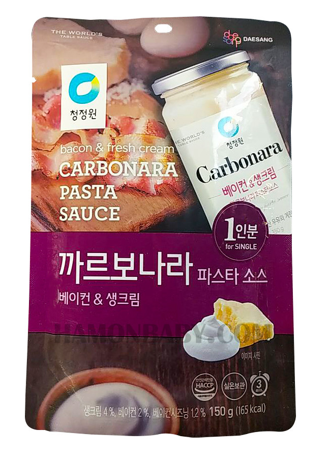 Соус Карбонара для Пасты, 150 Г, ТМ Daesang, Южная Корея — Купить ...