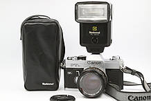 Canon FTb  kit Canon FD 50mm f1.4 S.S.C + Flash