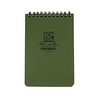 Блокнот всепогодный Rite In The Rain All Weather Notebook 946, Olive, Блокнот