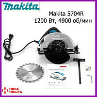 Циркулярная дисковая пила Makita 5704R (1200 Вт, 4900 об/мин). Циркулярка Макита