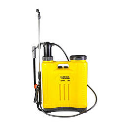 Обприскувач 16 л гідравлічний ранцевий, брандспойт телескопічний 55-100 см