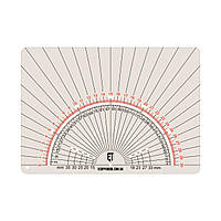 Транспортир ECOpybook Protractor, Прозорий, Аксесуари