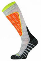 Шкарпетки гірськолижні Comodo Ski Socks Performance(SKI1) (grey-orange, 35-38)