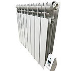 Електрорадіатор масляний алюмінієвий Electro Elite 8WE, 8 секцій,16м2, Wi-Fi програматор, 1000 Вт, фото 4