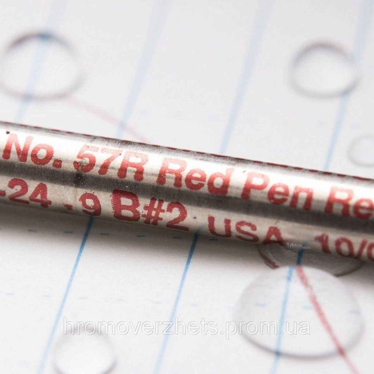 Всепогодный стержень для ручки Rite in the Rain All-Weather Pen Refill 57R, красное чернило, Червоний, - фото 3 - id-p1714941935