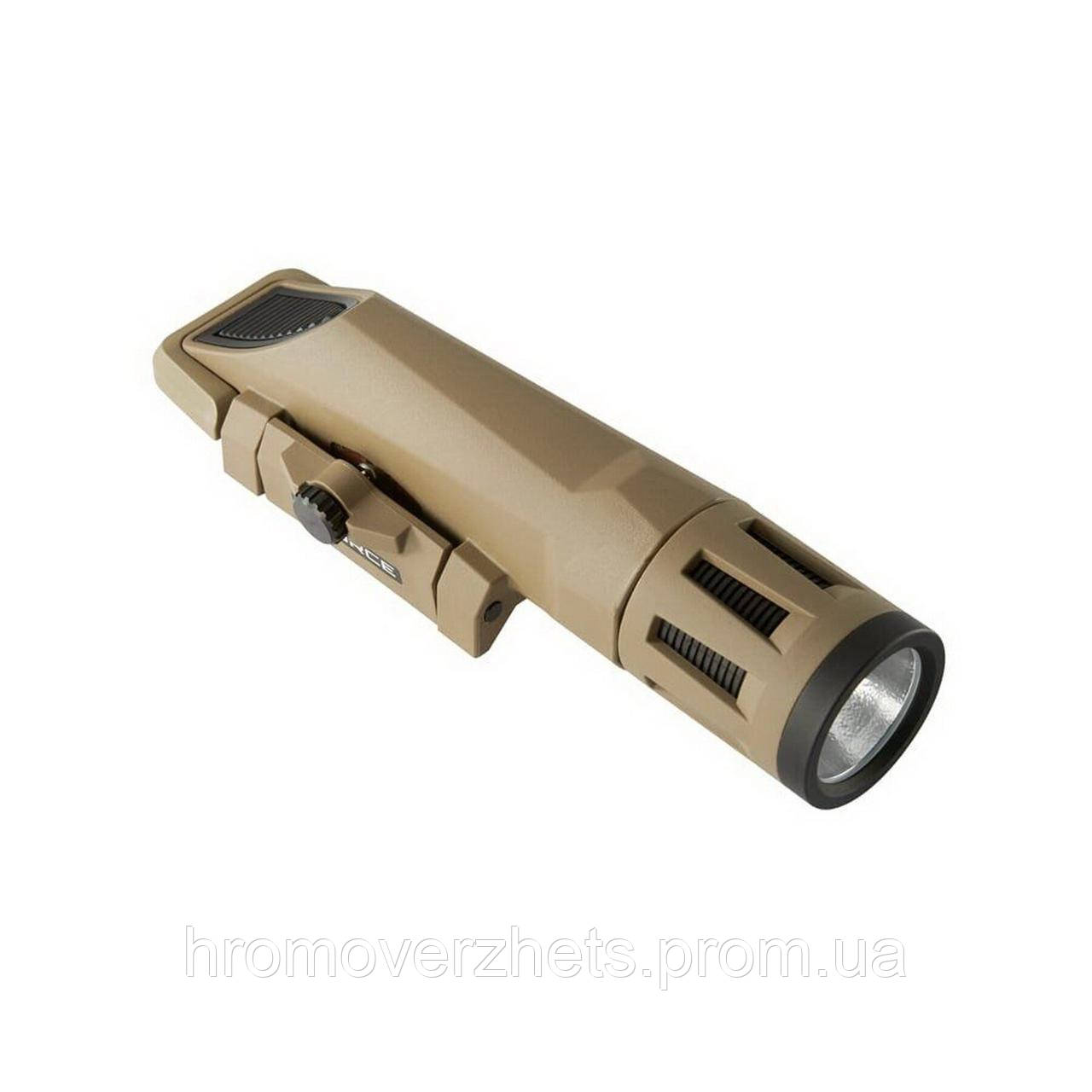 Оружейный фонарь Inforce WMLx White/IR 700 Lumens Gen 2, Coyote Tan, Ліхтар, Білий, Інфрачервоний, 700 - фото 1 - id-p1714927305