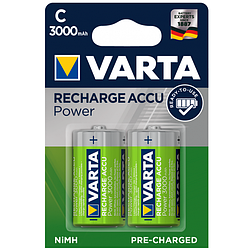 Акумулятор VARTA Ni-Mh R14 3000mAh 2шт