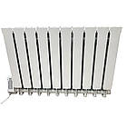Електрорадіатор масляний алюмінієвий Electro Elite 10WE, 10 секцій,20м2, Wi-Fi програматор зліва, 1300 Вт, фото 8