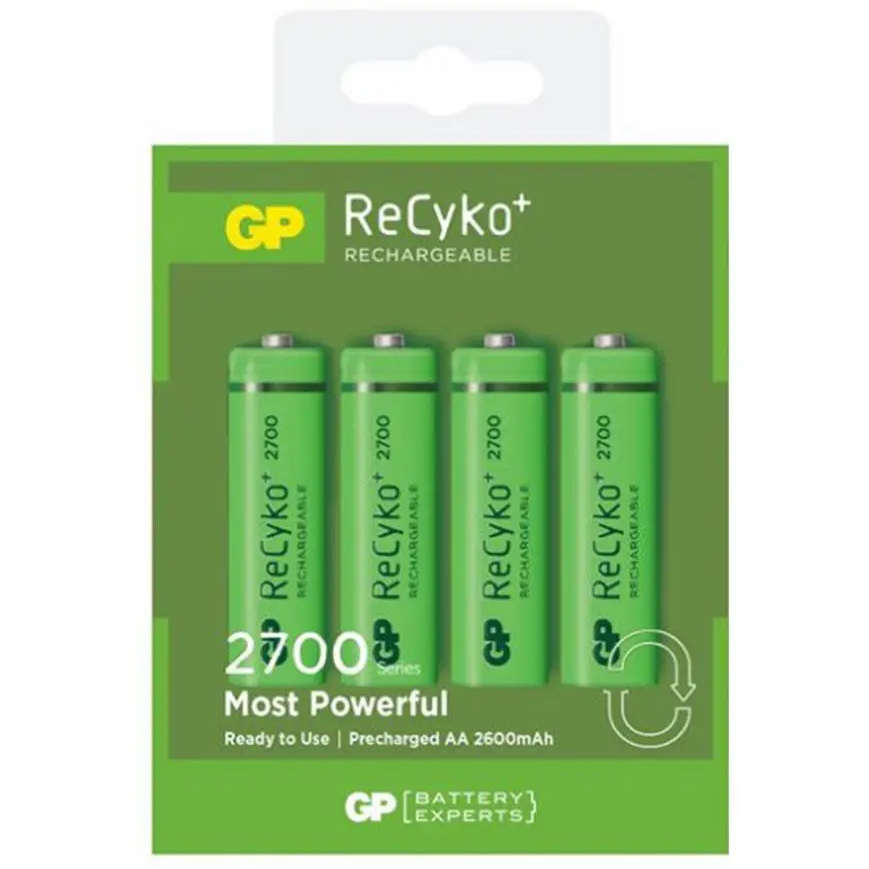 Акумулятор GP R-06/4bl 2700mAh Ni-MH (Recyko) New desing