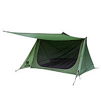 Палатка OneTigris Backwoods Bungalow Ultralight Super Shelter 2.0, Olive Drab, Намет, 2