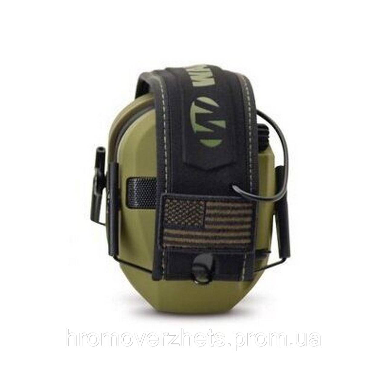 Активные наушники Walker's Razor Patriot Series Slim Electronic Muffs, Olive Drab, Активні, 23 - фото 2 - id-p1714925594