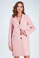 Пальто Роуз рожевий 44