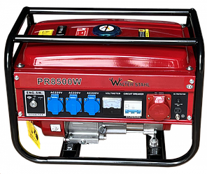 Бензиновий генератор Walter Stahl PR8500WS (GS8500E) 2.5 кВт ручний старт