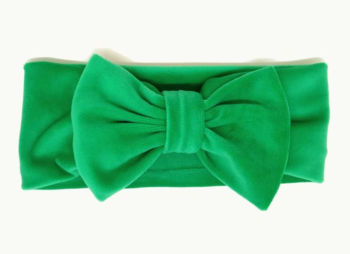 Пов'язка для волосся стильна зелена, фото 1
