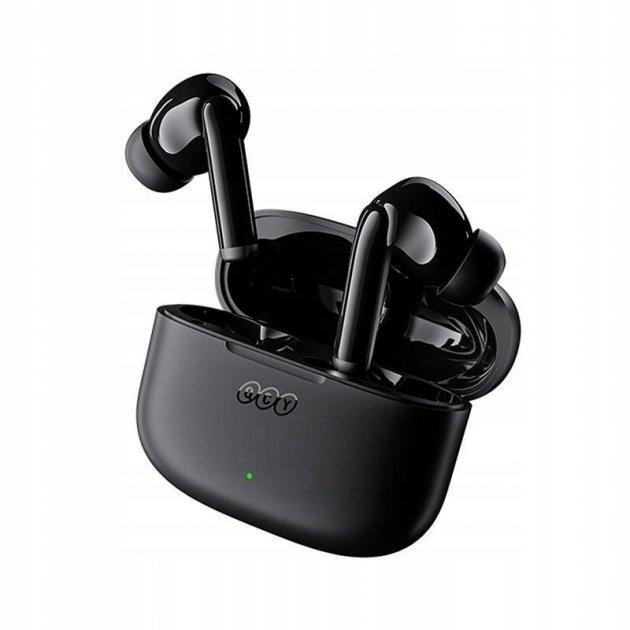Навушники безпровідні TWS (Bluetooth) QCY T19 Black/Чорний