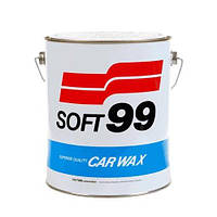 Soft99 White Super Wax - Очищающий воск для белых автомобилей, 2 кг
