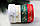 Репс  " Merry Christmas зі сніжинками  "  2,5 см  бежевий    рулон 22.5 метри, фото 2