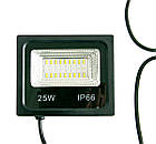 Світильник RGB для підсвічування фасадів LED Flood Light 25 W з Bluetooth керуванням через телефон, захист IP66, фото 9