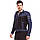 KOMINE MS-1206 Summer Jacket Black/Blue, M Мотокуртка текстильна літня із захистом, фото 2