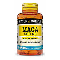 Натуральная добавка Mason Natural Maca 500 mg, 60 капсул