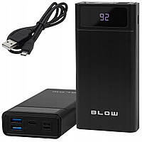 Повербанк BLOW PB40A 40000 мАг 2xUSB USB-C QC 3.0 PD 20 Вт