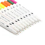Набір двосторонніх маркерів FineLiner / Brush Markers Pens 60 кольорів, фото 4