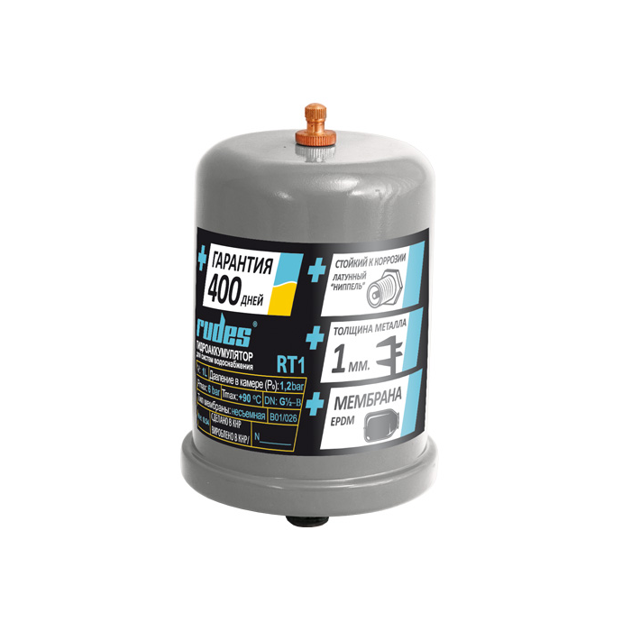 Гідроакумулятор Rudes RT1